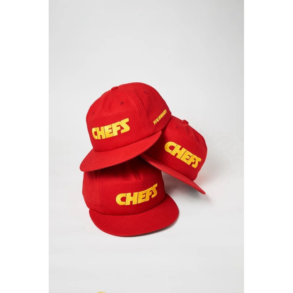 CHEF We Hungry Hat Vintage Flat Brim With Snapback One Size Fits All